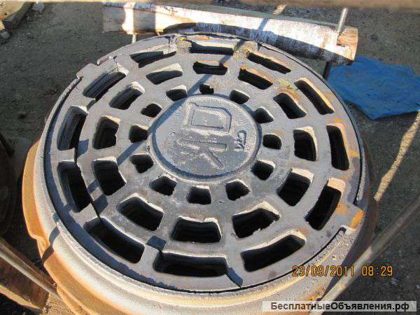 Люка канализационные чугунные