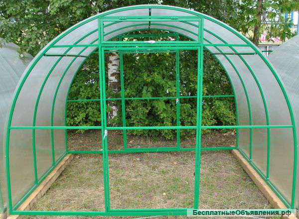 Теплица уДачная 4х3х2,1м