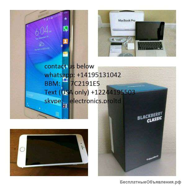 FS:BlackBerry Q20,iPhone 6 Plus,samsung galaxy Note Edge/whatsapp us on: +14195131042
