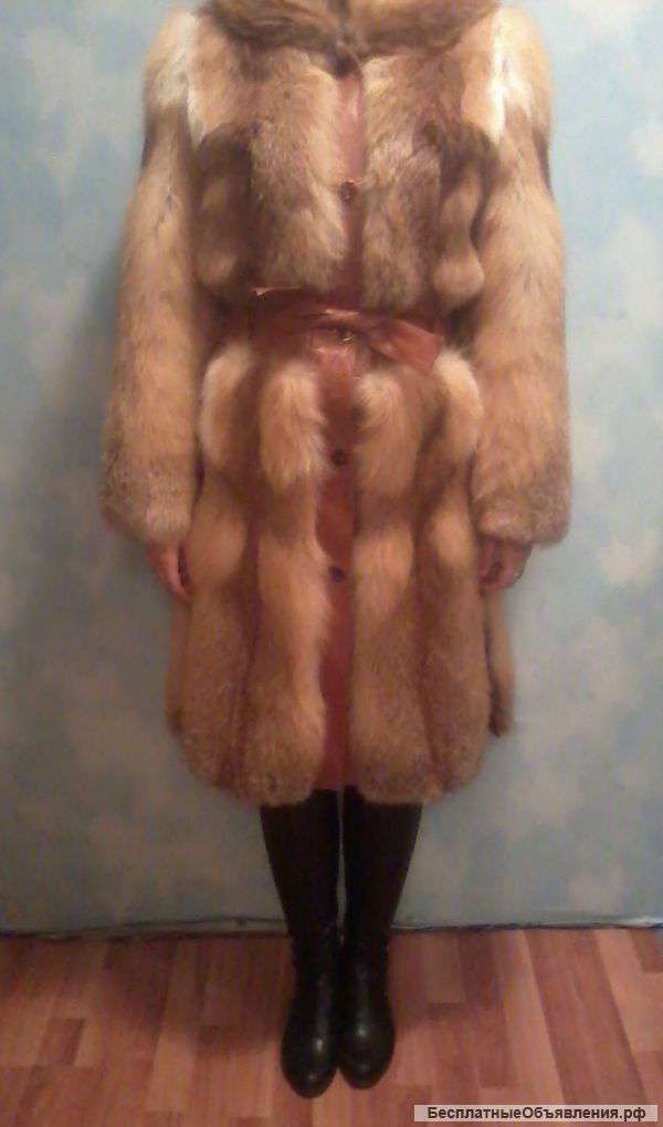 Новая шубка из лисы