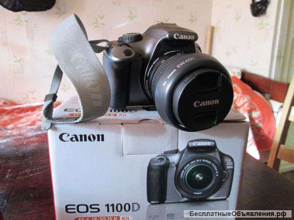 Canon 1100D kit 18-55 IS II + набор