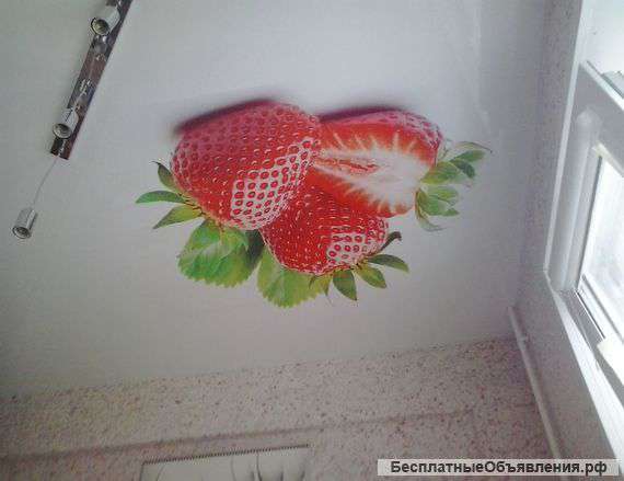 Натяжные потолки с фотопечатью