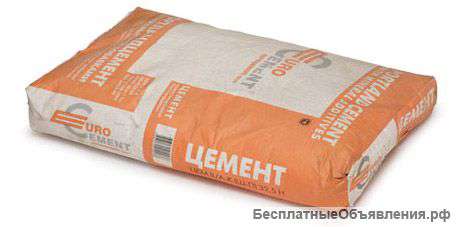 Цемент в мешках