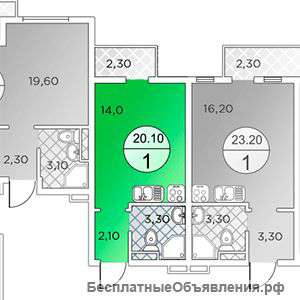 Квартиру студию по доступной цене