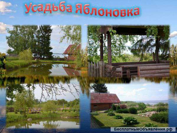 Отдых в Беларуси в усадьбе наберегу озера