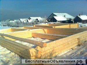 Изготовим срубы дома, бани