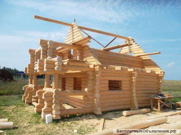 Строительство срубов и отделка