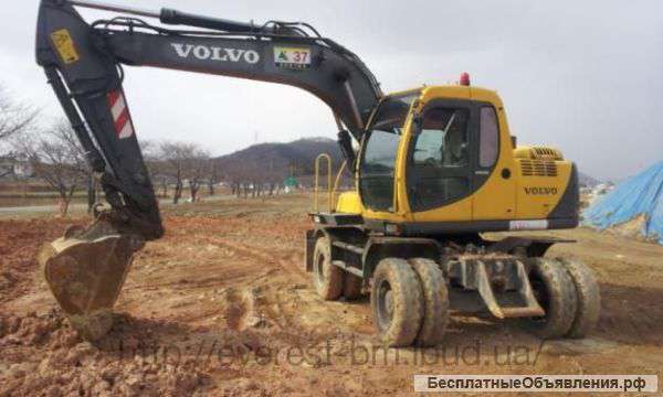 Аренда Колесный экскаватор Volvo EW130