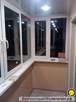 Отделка лоджий балконов