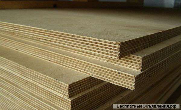 Фанера 15 мм 1525х1525