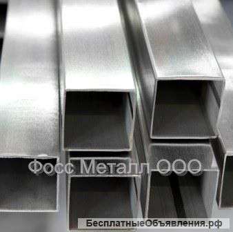 Труба квадратная нержавеющая зеркальная AISI 304 20х20х1,5х6000 мм