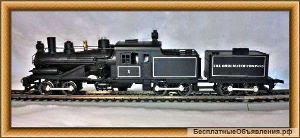 Модель паровоза конструкции Гейслера. Маштаб Н0.