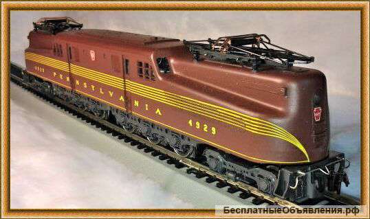 Модель электровоза GG-1. Производитель RIVAROSSI. Маштаб Н0.