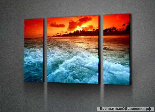 Производство модульных картин Арт-студия Uniqpicture