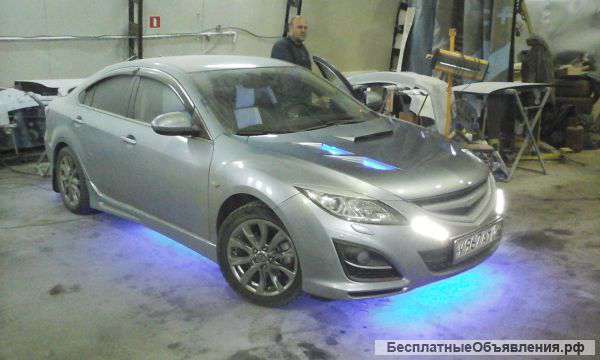 Локальная покраска авто
