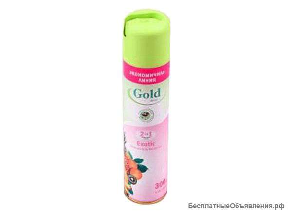 Освежитель воздуха gold wind 300 мл