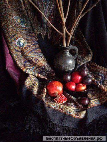 Шерстяные Павло-посадские платки