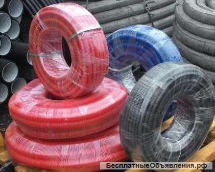 Гофрированные трубы для МПТ d25-50mm