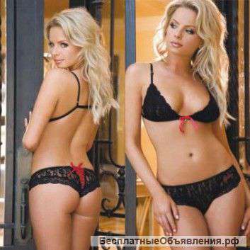 Лиф и трусики RED LACE