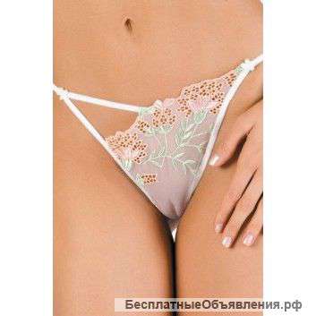 Стринги С цветочным кружевом- Erolanta