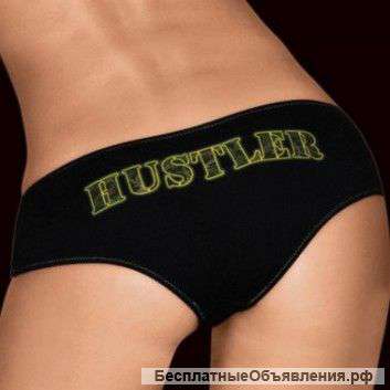 Черные шорты-милитари HUSTLER S