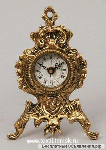 Интерьерные часы из бронзы. Авила изготовитель: Virtus (Испания) в Томске.