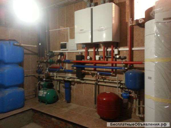 Установка газового котла