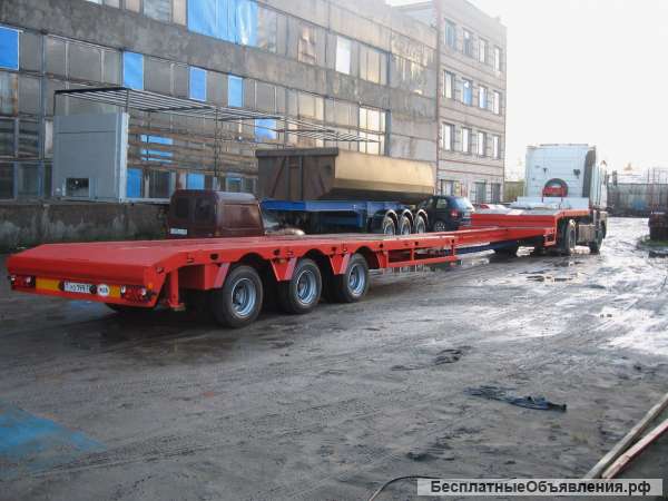 16 метровый открытый длинномерный транспорт (площадка)