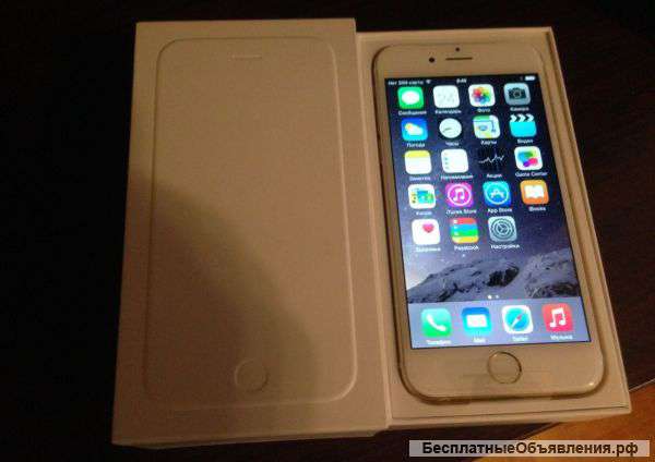 IPhone 6 16 гб Золотистый