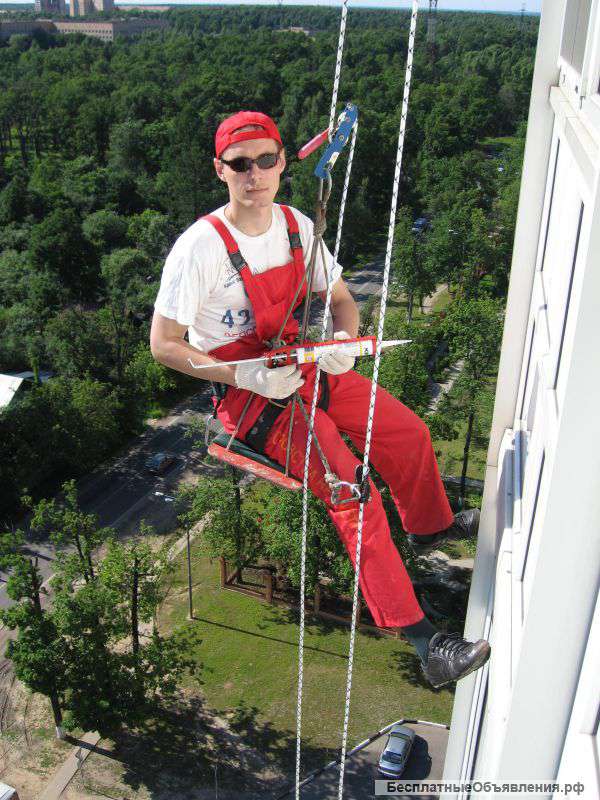 Высотные работы-промышленный альпинизм