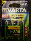 Аккумуляторы Varta 2600mAh оригинал
