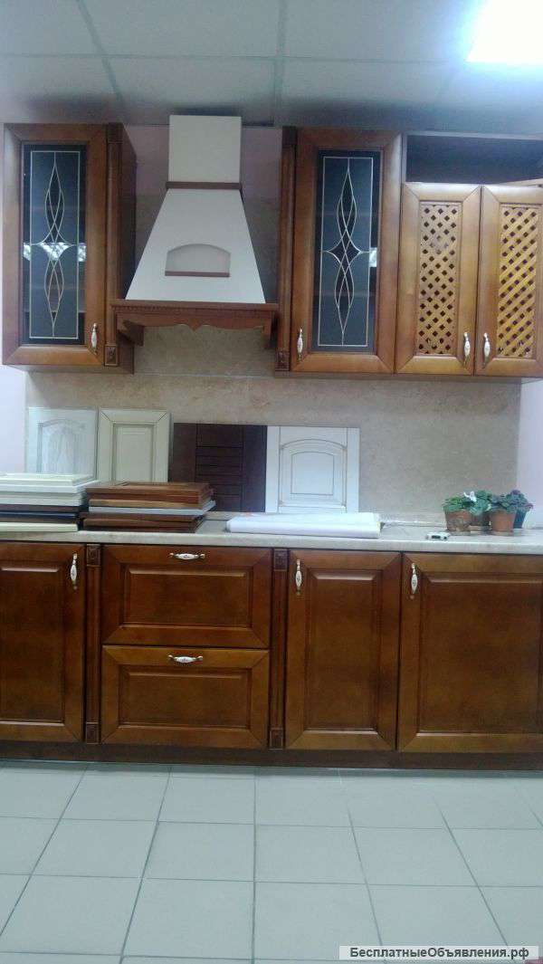 Кухня из массива берёзы