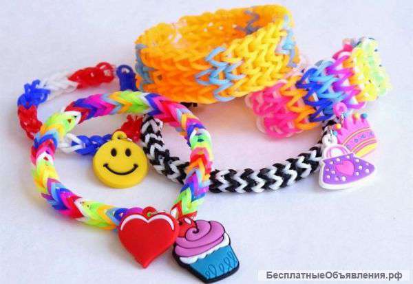 Резинки для плетения браслетов Rainbow Loom