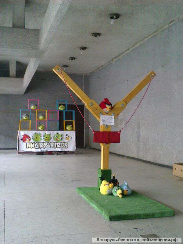 Призовой аттракцион Angry Birds