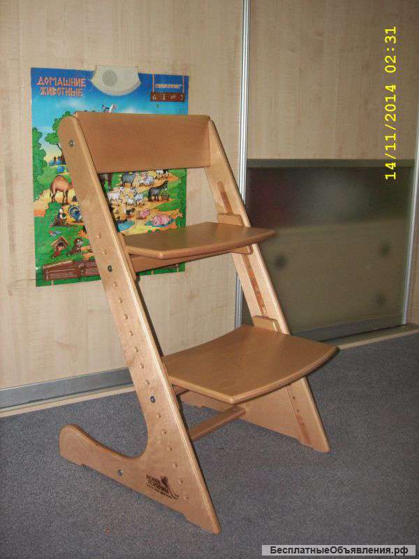 Стул, который растет вместе с вашим ребенком