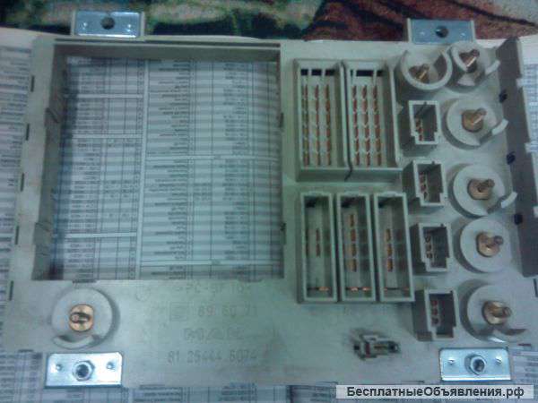 Новый блок предохранителей на MAN