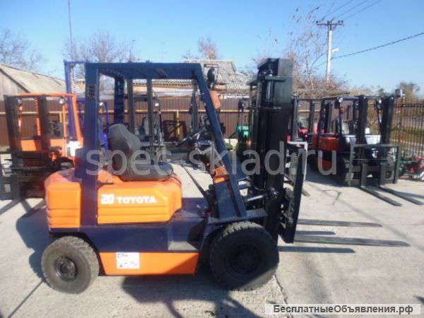 Японские вилочные погрузчики б/у