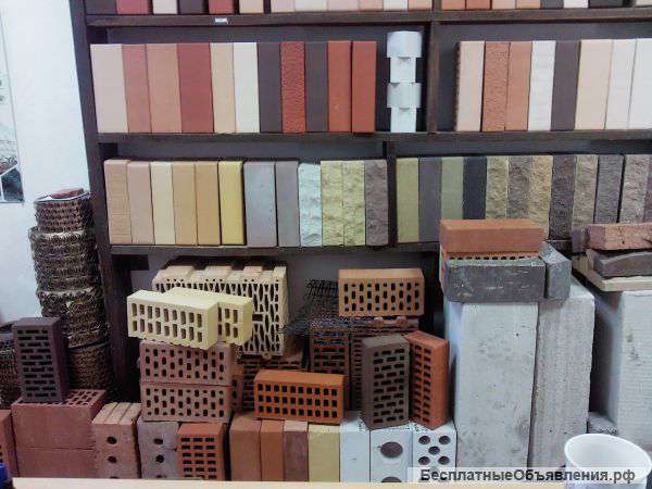 Лицевой кирпич и газосиликатный блок