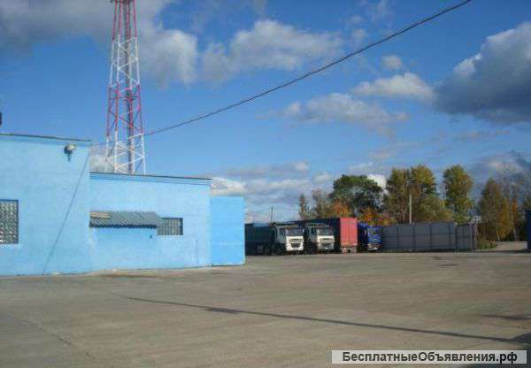 Производственную базу на берегу Рыбинской водохранилища