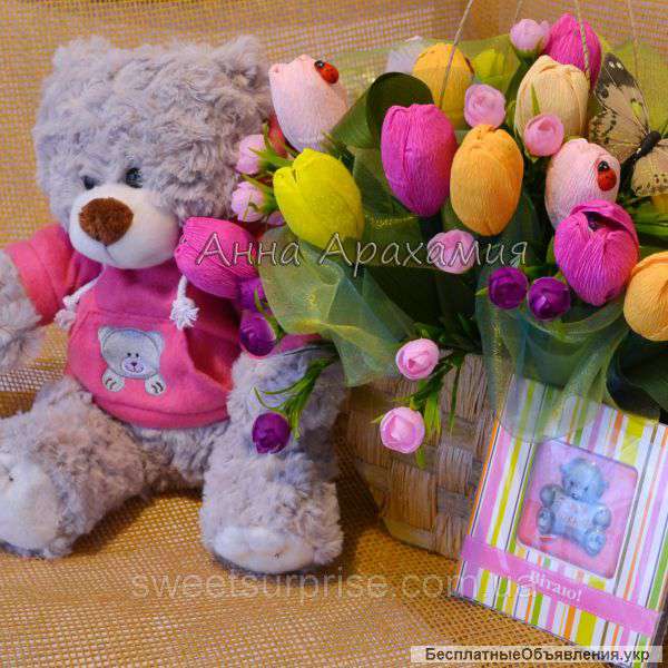 Букеты из конфет на заказ