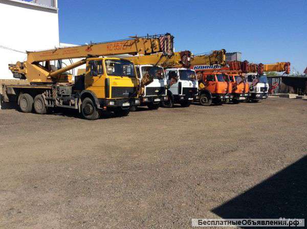Услуги и аренда автокранов, экскаваторов, и экскаваторов-погрузчиков JСB, недорого