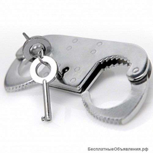 Наручники, застёгивающиеся на пальцах Pipedream Thumb Cuffs