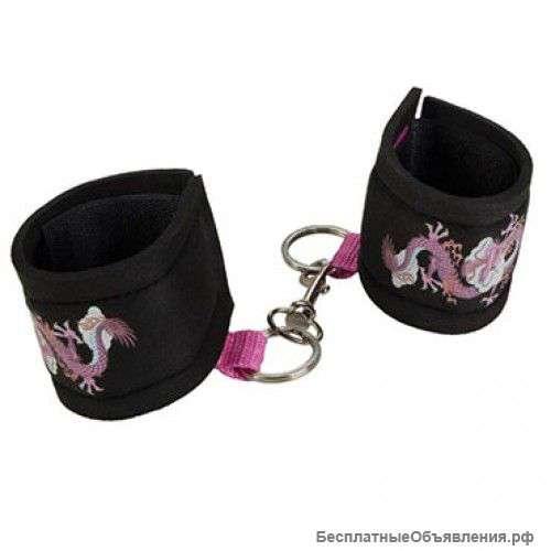 Мягкие фиксаторы для ног California Exotic Inked Restraints
