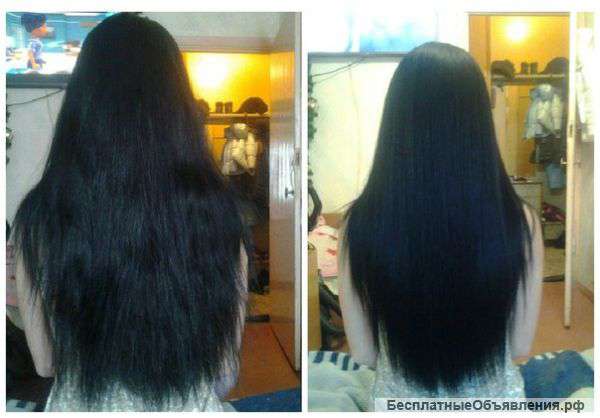 Кератиновое выпряление и лечение волос