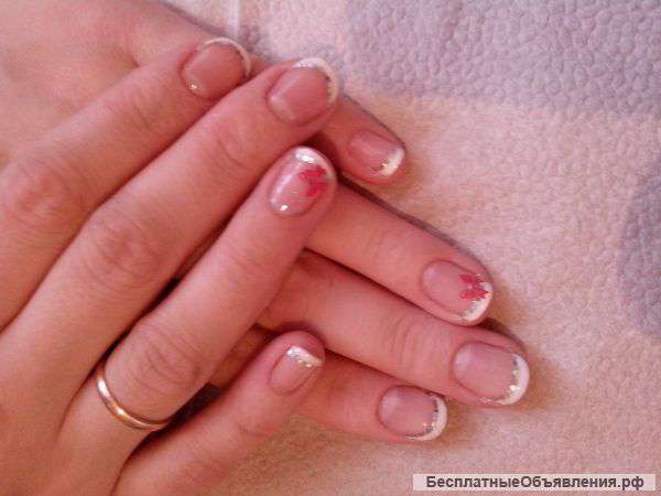 Парикмахерские услуги,гель-лак