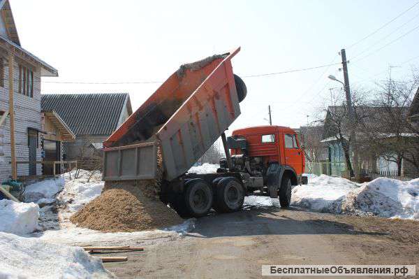 Песок карьерный