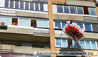 Подъем на автовышке