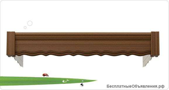 Карнизы с багетной планкой