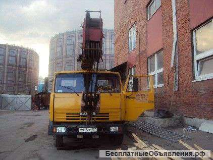 Аренда автокрана 16т стрела 21м