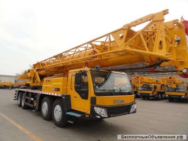 Аренда автокрана 70т стрела 45м
